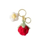 Crochet Keychain Supplier - OEM Custom Fruit Car Accessories