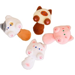 Cat Plush Keychain Factory - OEM Custom Couple Doll Pendant