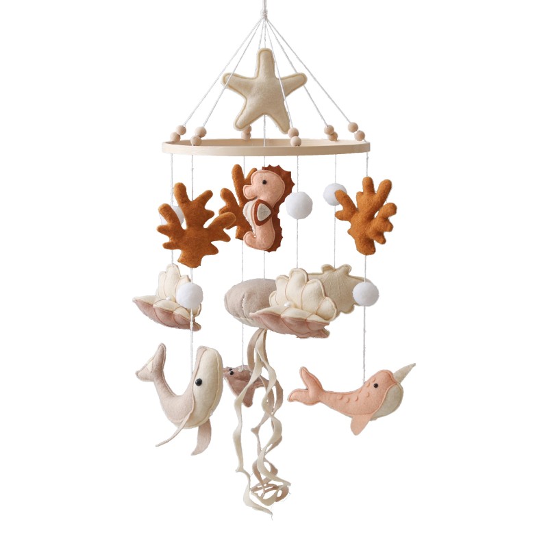 Crib Bell Pendant Supplier - OEM Custom Felt Wind Chimes