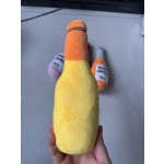 Wine Dog Toy Supplier - OEM Custom Polyester Fiber Squeaky