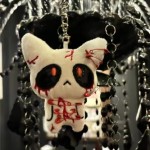 Halloween Plush Doll Supplier - OEM Custom Dark Style Keychain