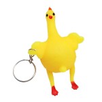 Plastic Toy Keychain Manufacturer - OEM Custom Vent Chicken Trick