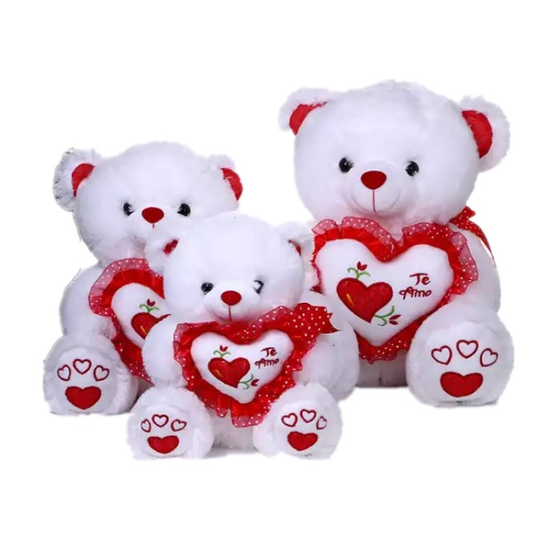Heart Bear Plush Factory - OEM Custom Valentine TE AMO Gift