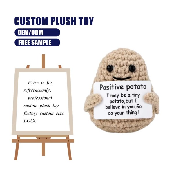Potato Crochet Doll Supplier - OEM Custom Hand-crocheted Toy