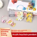 Acrylic Keychain Manufacturer - Bulk Custom Digital Photo Design