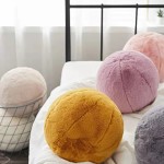 Velvet Ball Pillow Supplier - OEM Custom 25cm Sphere Cushion