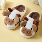 Korean Slipper Supplier - OEM Custom Warm House Indoor Plush
