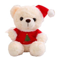 Christmas Teddy Bear Supplier - OEM Custom Hat Bear Kids Gift