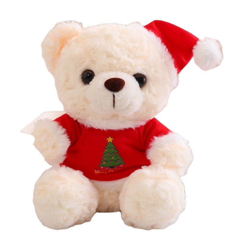 Christmas Teddy Bear Supplier - OEM Custom Hat Bear Kids Gift