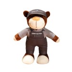Locomotive Teddy Bear Manufacturer - OEM Custom Helmet Clothes Design