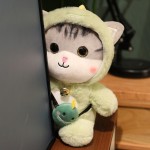 Cat Doll with Tail Manufacturer - OEM Custom Big Face Plush Toy