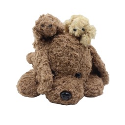 Dog Plush Set Manufacturer - OEM Custom Mom Puppies Birthday Gift