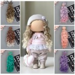 Doll Wig Factory - OEM Custom 15cm High Temperature Silk