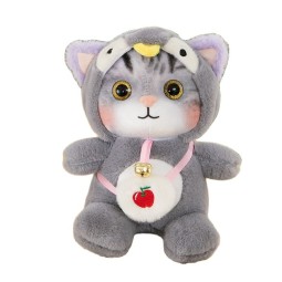 Cat Doll with Tail Manufacturer - OEM Custom Big Face Plush Toy