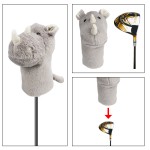 Animal Golf Cap Factory - OEM Custom Cartoon Rhinoceros Cover