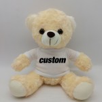 Sublimation Teddy Bear Factory - OEM Custom Logo Plush Toy