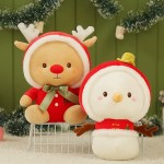Christmas Plush Doll Manufacturer - OEM Custom Santa Reindeer Pillow