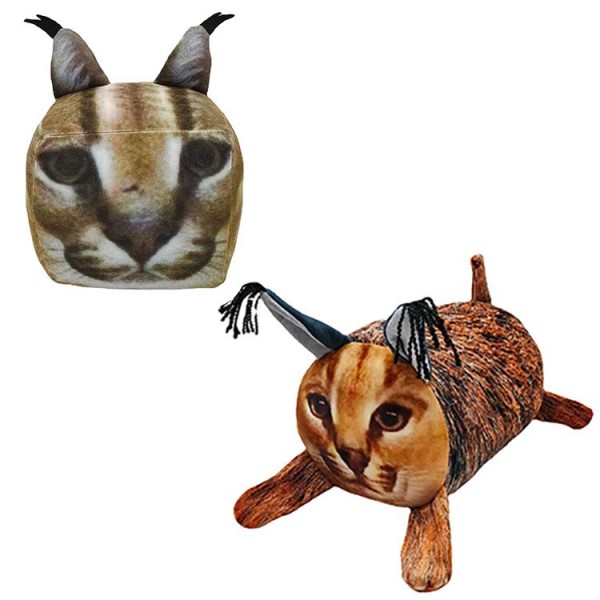 Floppa Plush Toy Factory - OEM Custom Cartoon Cat Print Doll