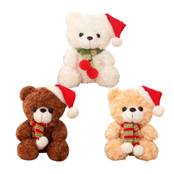 Christmas Bear Toy Manufacturer - OEM Custom Santa Bear Doll