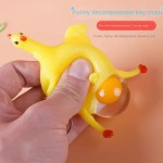 Plastic Toy Keychain Manufacturer - OEM Custom Vent Chicken Trick