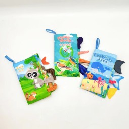 Baby Cloth Book Factory - OEM Custom Tails Enlightenment Toy