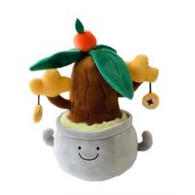 Plush Plant Manufacturer - OEM Custom Smiling Face Flower