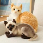 Siamese Cat Plush Manufacturer - OEM Custom Likelife Animal Doll