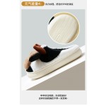 Korean Slipper Supplier - OEM Custom Warm House Indoor Plush