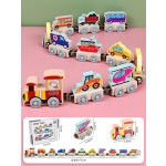 Montessori Train Toy Factory - OEM Custom Math Digital Wooden