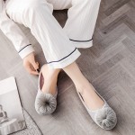 Fluffy Home Shoes Factory - OEM Custom Pompom Women Slipper