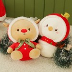 Christmas Plush Doll Manufacturer - OEM Custom Santa Reindeer Pillow