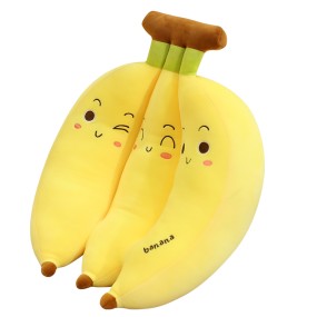 Banana Plush Pillow Factory - OEM Custom Kawaii Cartoon Cushion