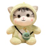 Cat Doll with Tail Manufacturer - OEM Custom Big Face Plush Toy