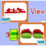 Animation Slipper Supplier - OEM Custom Mario Piranha Design