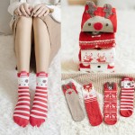 Christmas Socks Manufacturer - OEM Custom Cotton Anti-slip Sock