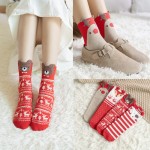 Christmas Socks Manufacturer - OEM Custom Cotton Anti-slip Sock