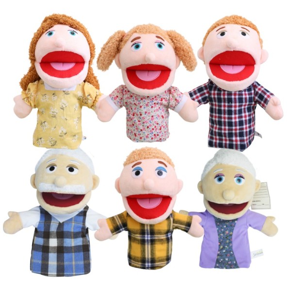 Plush Hand Puppet Factory - OEM Custom Family Series Educational