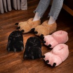 Paw Slipper Supplier - OEM Custom Winter Warm Animal Claw