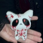 Halloween Plush Doll Supplier - OEM Custom Dark Style Keychain