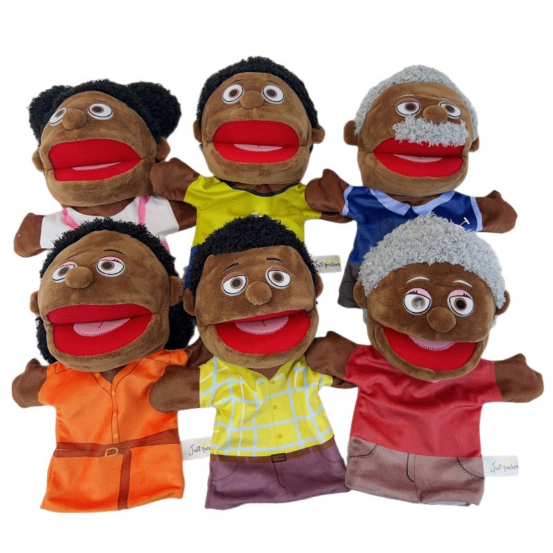 Black Family Puppet Manufacturer - OEM Custom African American Design