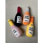 Wine Dog Toy Supplier - OEM Custom Polyester Fiber Squeaky