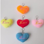 Heart Keychain Factory - OEM Custom Love Embroidered Plush