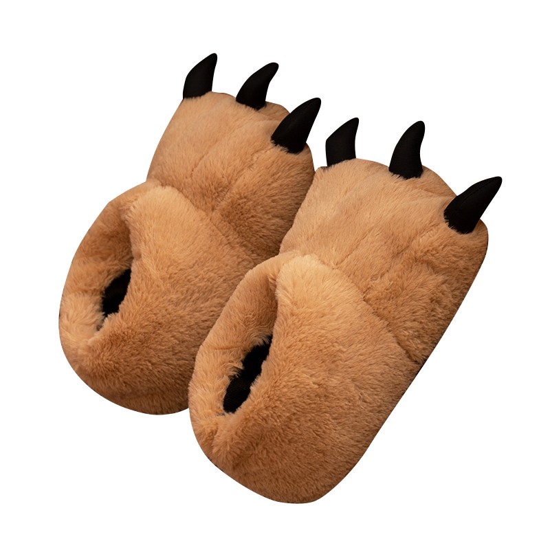 Paw Slipper Supplier - OEM Custom Winter Warm Animal Claw
