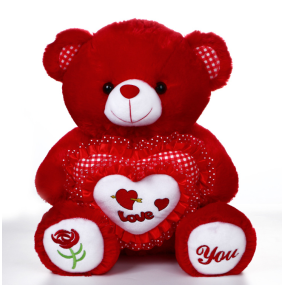 Plush Toy Manufacturer - Bear with Heart Gift