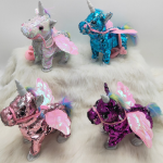 Plush Toy Factory - Walking Unicorn Toy