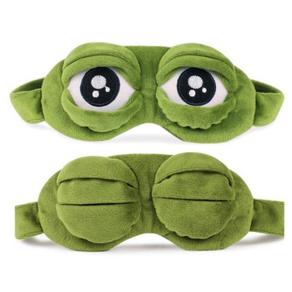 Eye Mask Manufacturer - 3D Frog Sleep Mask