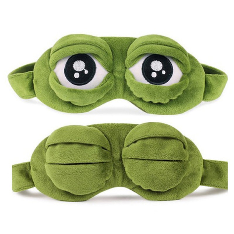 Eye Mask Manufacturer - 3D Frog Sleep Mask