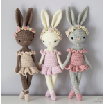 Crochet Toy Manufacturer - Ballerina Rabbit Doll