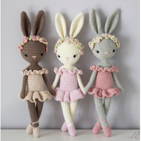 Crochet Toy Manufacturer - Ballerina Rabbit Doll