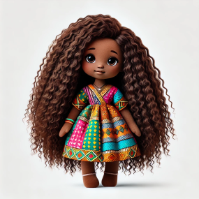 Plush Doll Factory - Custom African American Doll OEM